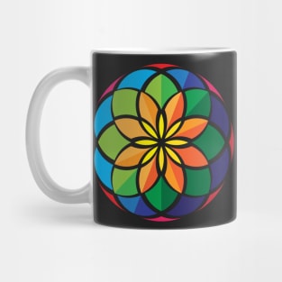 Flower Geometry Mug